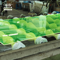 Lámina de Plástico Acrílico Fundido de Alta Claridad, Transparente y de Colores, Tablero Duradero para Decoración de Muebles y Exhibición, 3.8 mm