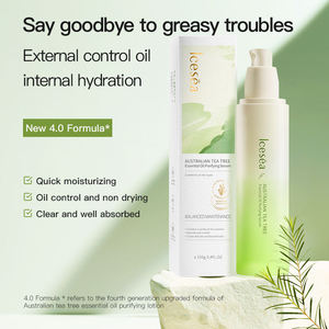 Lotion Purifiante à l'Huile d'Arbre à Thé Australienne OEM, Contrôle du Sébum, Minimisation des Pores, Équilibrage du Sébum, Hydratant Visage pour Peaux Grasses - Product Image 2