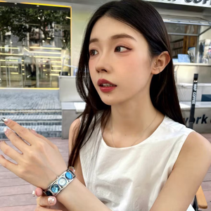 <span class=keywords><strong>Montre</strong></span> à quartz pour femme de luxe, dernier modèle, acier inoxydable, <span class=keywords><strong>cadran</strong></span> 23 mm, boîtier 6 mm, étanche 3 ATM, ultra-fine, fermoir papillon, verre minéral - Product Image 1