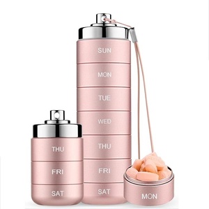 Dispenser di Medicinali Settimanale Mini, Promemoria per il Consumo dei Farmaci, Portatile, Durata 6 Mesi, Modello DQ-521 per Uso Sanitario - Product Image 2