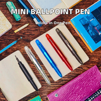 Bolígrafo Mini Personalizado con Logotipo, Ancho de Escritura de 0.7 mm, Material Plástico, para Publicidad de Hoteles y Aerolíneas, y Promoción de Cuadernos