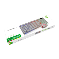 Ensemble clavier et souris mécanique 104 pour Gamer