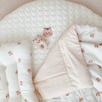 Nouveau tapis de jeu rond pour bébé, tapis de sol amovible et lavable, magnifiquement brodé, tapis de tente pour bébé