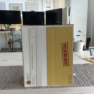 Enveloppes personnalisées avec logo 10 enveloppes à lettres professionnelles auto-scellantes teintées de sécurité Enveloppes recyclées pour factures et documents - Product Image 6