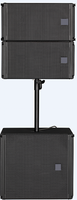 Enceinte Line Array 10 pouces VTX10+VTX18PD, caisson de basses actif 18 pouces, puissance 2500W, amplificateur double canal intégré, contrôle audio DSP