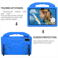 Casing tablet Huawei Honor Pad X9 X8 Pro, casing tablet Anak tahan guncangan busa EVA 11.5 inci dengan dudukan