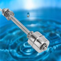 Interrupteur électrique en acier inoxydable 100mm 0 ~ 220V interrupteur d'eau d'aquarium contrôle de niveau Anti-sec eau essentielle