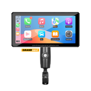 Grandnavi <span class=keywords><strong>6</strong></span> Inch Xe Máy Carplay Nhanh Chóng Phát Hành <span class=keywords><strong>GPS</strong></span> Navi Không Thấm Nước IP67 Cho Xe Tay Ga Xe Máy Không Dây Carplay Android Tự Động - Product Image 1