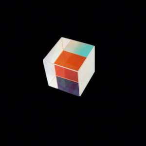 25*25*25mm Mini Glss Optique Dichroïque Angle Droit Cube X-cube Prisme - Product Image 4