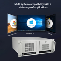 Ordinateur industriel embarqué Adipcom IPC-610 LGA 1200 Intel i5/i7/i9 11e génération 2LAN, montage en rack standard 4U, OS en stock
