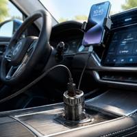 Cargador Rápido para Auto con Doble Puerto USB C, PD 36W QC 3.0, Personalizado, Venta al Por Mayor