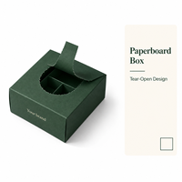 Boîte d'emballage en carton ondulé personnalisée avec languette d'ouverture et taille flexible pour les petites marques