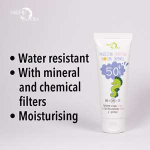 Crème solaire résistante à l'eau pour enfants, SPF 50+, tube de 75 ml, lotion de protection solaire douce pour les peaux sensibles des enfants - Product Image 4