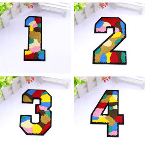 سلع سبوت مشهورة ، قماش منسوج ، شعار مطرز بالكامل ، حديد على شارات تطريز ثلاثية الأبعاد ، بقع شينيل للسترات والقبعات والملابس - Product Image 5