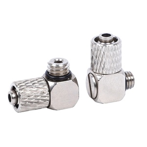 Pneumatic <b>Connector</b> Mini Cylinder Thread Trachea <b>Quick</b> Twist Elbow <b>Quick</b> Disconnect Coupling Tubed Fittings Hofujng - Product Image 6