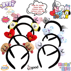 Diadema con diseño de personajes de dibujos animados BT21 Koya RJ Shooky Man Tata <span class=keywords><strong>Chimmy</strong></span> Cooky, accesorio decorativo de animación secundaria - Product Image 2
