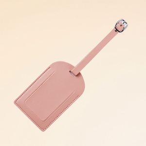 Custom Pu Leather Baggage Bag <b>Tag</b> Privacy Protection Luggage Travel <b>Name</b> <b>Tags</b> Backpack Label Suitcase Luggage <b>Tags</b> for Women Men - Product Image 1