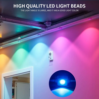 Luces LED Permanentes para Exteriores con Clasificación IP68, Luces Decorativas RGB para Navidad, Luces Navideñas para Exteriores