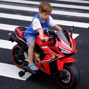 دراجات نارية كهربائية للأطفال بمحركين مزدوجين مع مقبض يدوي وإضاءة رائعة، سيارات ألعاب بالجملة مصنوعة من البلاستيك - Product Image 5