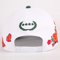 Topi Baseball Bordir Berkualitas Tinggi Grosir, Desainer Topi Baseball Dua Warna, Topi Baseball 5 Panel Custom