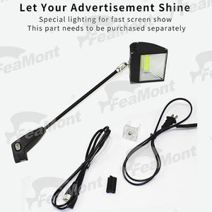 حامل عرض قابل للتعديل محمول من FEAMONT ، خلفية جدارية مطبوعة مخصصة لترويج الرياضة والصور والمعارض التجارية - Product Image 6