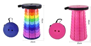 Upgraded Plastic Collapsible Telescopic Stool Portable \<strong\>Folding\</strong\> \<strong\>Camping\</strong\> Stool \<strong\>Chair\</strong\> Load Capacity 150kgs for Outdoor Furniture - Product Image 4