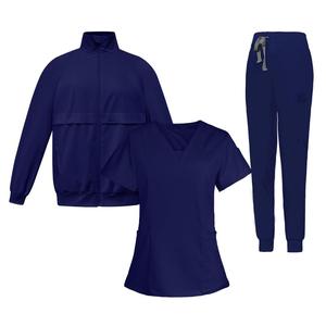 Tenue médicale épaisse d'automne unisexe pour clinique dentaire, étudiants en médecine, laboratoire, infirmière, veste uniforme de travail chirurgical - Product Image 2