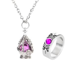 Oferta Especial: Set de Collar y Anillo de 5 Estilos Sakura Kyoko Tomoe <span class=keywords><strong>Mami</strong></span>, Accesorios de Cosplay de Anime, Regalos de Moda - Product Image 5