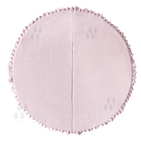Tapis de jeu pliable moderne pour enfants, absorbant les chocs et réduisant le bruit, pour bébés de 0 à 36 mois, fabriqué à la machine en rouge