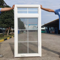 Ventanas Abatibles de Vinilo ANHUI WEIKA, Varios Tamaños, Estilo Americano, Rejilla Personalizada