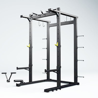 Machine de gymnastique commerciale chinoise Squat Rack Fitness Power Rack Haltérophilie Demi Rack