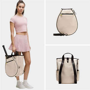 Bolsa de Tenis, Bolsa para Raqueta de Tenis, Resistente al Agua, de Poliéster, Mochila para Raqueta de Tenis con Gran Capacidad para Gimnasio, Cancha y Uso Diario - Product Image 3