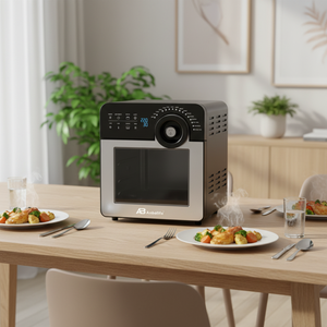 <span class=keywords><strong>Freidora</strong></span> <span class=keywords><strong>de</strong></span> <span class=keywords><strong>Aire</strong></span> Digital Anbolife <span class=keywords><strong>de</strong></span> 14.5L <span class=keywords><strong>de</strong></span> Acero Inoxidable sin Aceite con Función <span class=keywords><strong>de</strong></span> Descongelación, Electrodoméstico Saludable para el Hogar y RV con Doble Calentamiento - Product Image 6