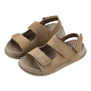 Sandalias Infantiles Happiness Mary Boken Wind Home, Sandalias de Playa Retro de Color Sólido, Medianas y Grandes, para Verano y Exteriores - Product Image 5