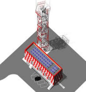 Torre Meteorológica Climatológica con Radar Meteorológico VTS para Aeropuertos, Accesorio para Monitoreo Meteorológico de Telecomunicaciones - Product Image 4
