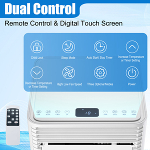 <b>Mini</b> Smart 9000 BTU Portable <b>Air</b> <b>Conditioner</b> for 350 Square Feet with Remote Included - Product Image 5