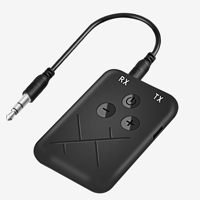 Hot Sale Bt Receiver 4.2 2 in 1 Wireless Audio Receiver and Transmitter Bt Aux Bt Adapter 3.5mm Drive Free