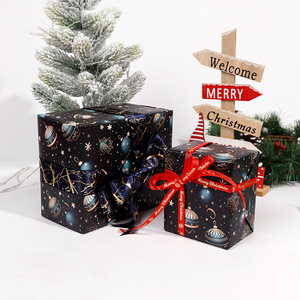 Wholesale 80g Christmas Noble <b>Gold</b> Art <b>Paper</b> Tissue 43*300cm Gift Luxury Custom Packaging <b>Wrapping</b> <b>Paper</b> Roll - Product Image 5