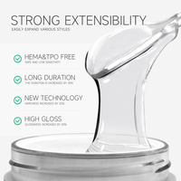 RONIKI Salon Bulk Supply HEMA&TPO Free  Large Capacity Nail Shop Special Gel