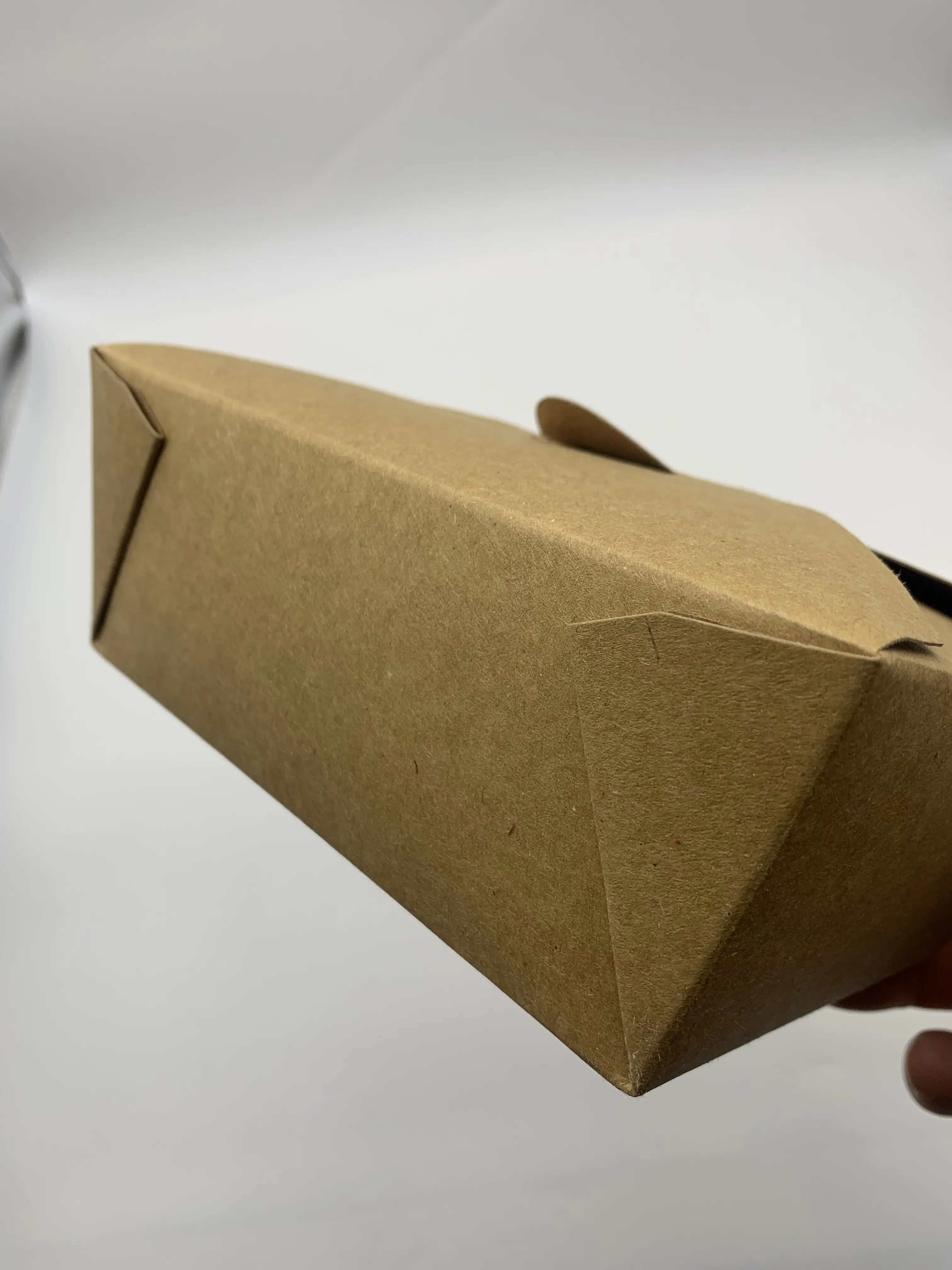 54 унции бумажных контейнеров для выноса 8,5x6x2 дюйма-контейнеры из крафтовой бумаги для еды и пищи, одноразовые контейнеры для хранения в упаковке