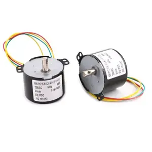 Electric Gear Motor 50KTYZ Synchronous Motor High Torque Mini Electric Motor AC Synchronous Gear Motor With Speed 1RPM To 12.5RPM