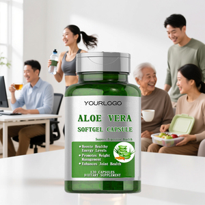 Kapsul Softgel Minyak Lidah Buaya Ekstrak Lidah Buaya Alami Melembapkan Kulit Menutrisi Antioksidan Menenangkan Suplemen Kesehatan Kulit Dewasa - Product Image 5