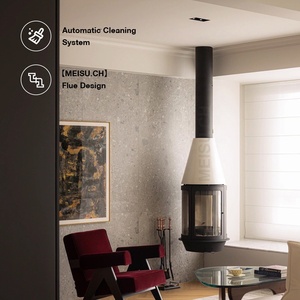 Caminetto a <span class=keywords><strong>Bioetanolo</strong></span>/Legna MEISU.CH 565mm, Senza Fumo, Montaggio a Soffitto, Stile Europeo Sospeso - Product Image 2