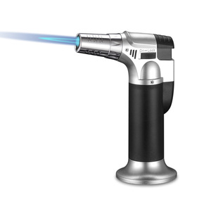 Yiwu Qianxun Venta caliente inserto de lujo Turbo antorcha mejor logotipo hecho a medida a prueba de viento encendedor de cigarros - Product Image 1