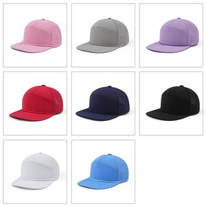ZZB Gorra Deportiva de Béisbol Personalizada al por Mayor, Perforada con Láser, Transpirable, Impermeable, de Secado Rápido, con Borde Plano y Ventilación con Cuerda - Product Image 6
