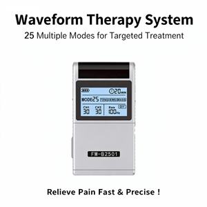 Electroestimulador Muscular <span class=keywords><strong>TENS</strong></span> EMS con Certificado 510K, 25 Modos, Doble Canal, Recargable, Pantalla LED Retroiluminada, Equipo para el Dolor - Product Image 6