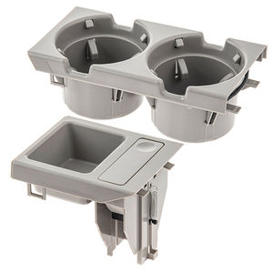Multifunctional Cup Holder With Coin <b>Box</b> For BMW E46 3 Series 1998-2006 Center <b>Stack</b> Plastic Black Gray Beige - Product Image 3