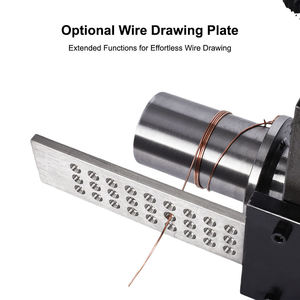 <span class=keywords><strong>Laminoir</strong></span> Électrique Robuste Ostrich 160mm 750W 1HP pour la Fabrication de Bijoux avec Cadre de Plaque de Traçage pour Fils d'Or et d'Argent - Product Image 4
