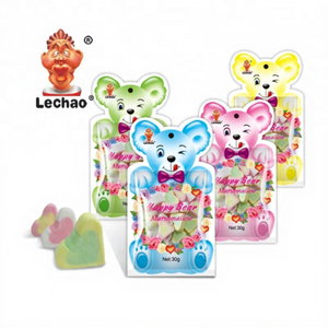 ขนมหวานมาร์ชเมลโลว์รูปหัวใจ ฮาลาล ขายส่งยอดนิยม แบรนด์ส่วนตัว บรรจุในถุง - Product Image 1