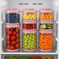 Conteneur de stockage en verre borosilicate à large ouverture, de qualité alimentaire, transparent et hermétique pour café